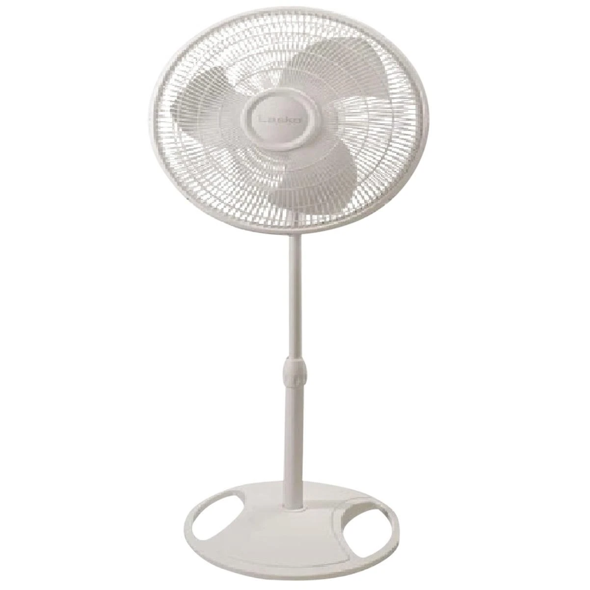 Lasko 16 In. White Pedestal Fan