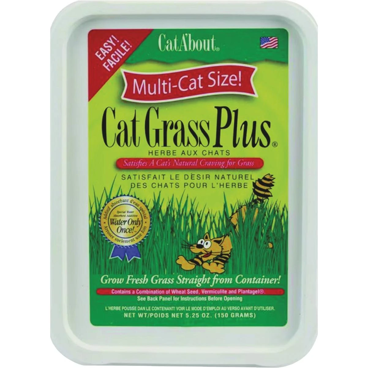 Miracle Care Cat A'bout Cat Grass Plus