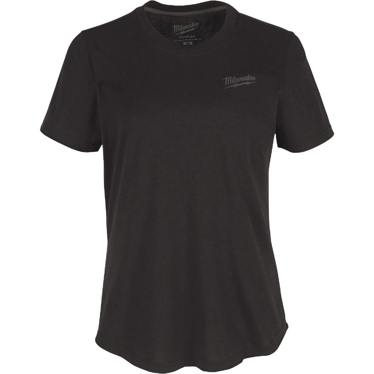Milwaukee FREEFLEX Women's Small Black Short Sleeve Hybrid T-Shirt