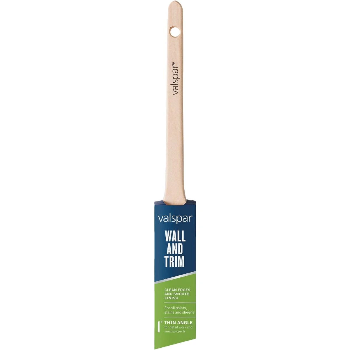 Valspar 1 In. Wall & Trim Thin Angle Sash Brush