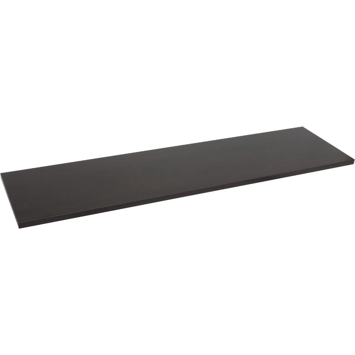 Knape & Vogt 8 In. x 48 In. Espresso All-Purpose Shelf