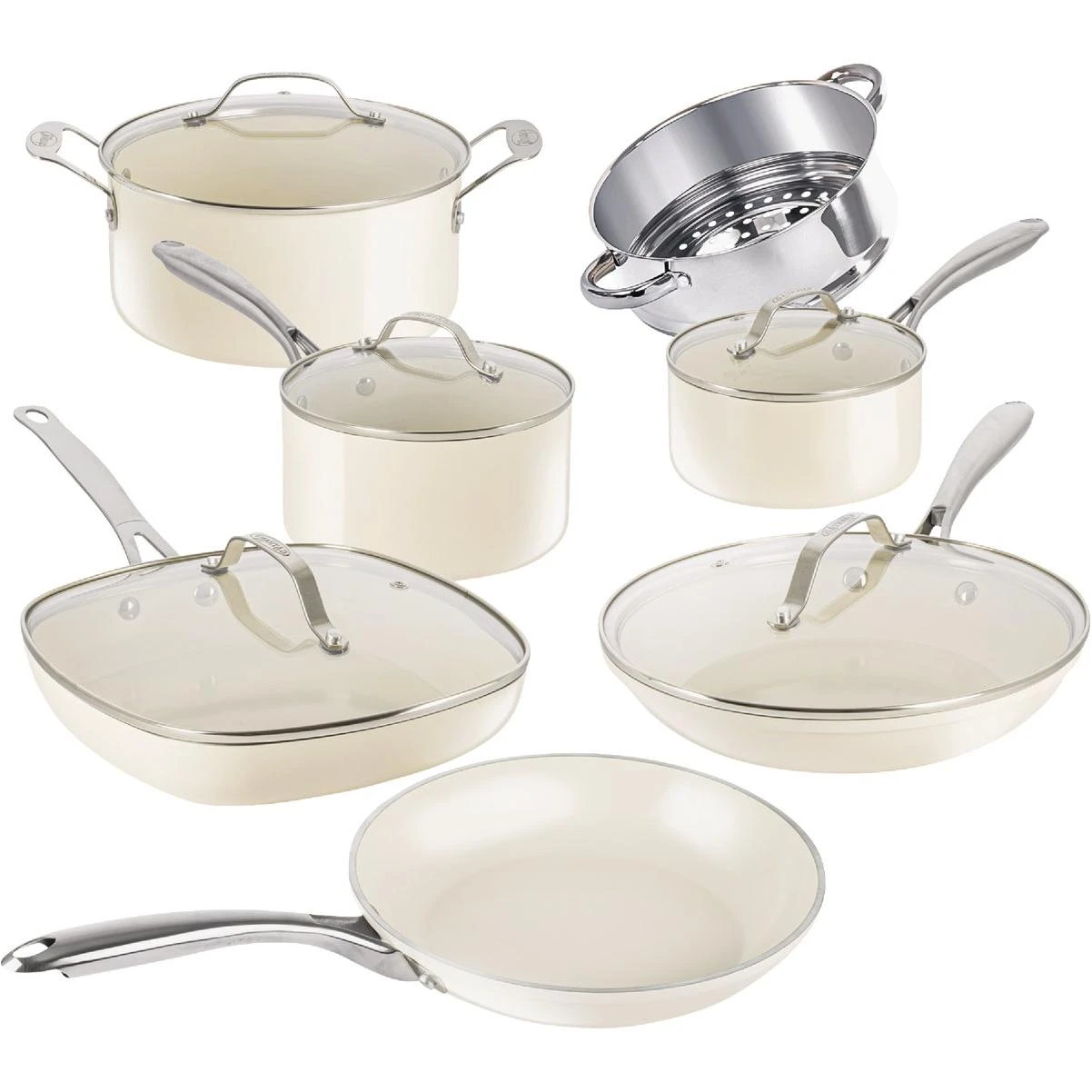 Gotham Steel Natural Collection Cookware Set (12-Piece)