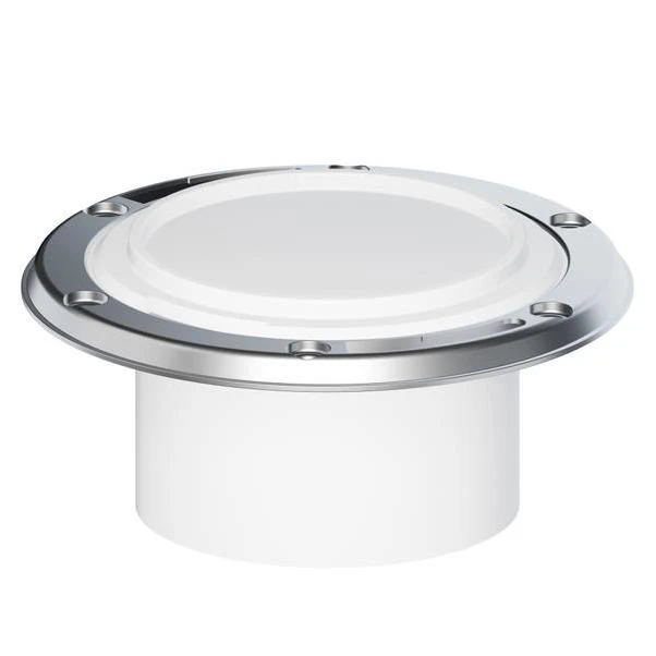 4 Inch Schedule 40 Dwv Pvc Closet Flange For Plumbing Applications