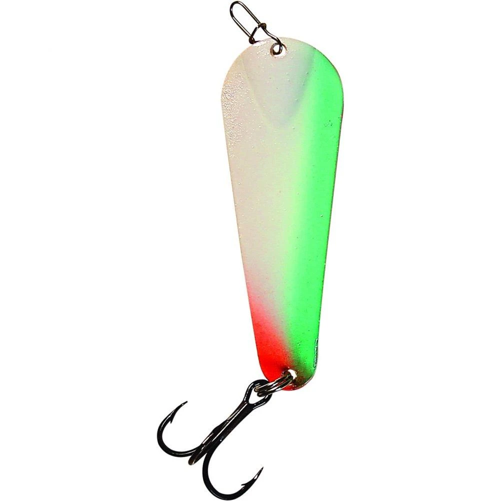 Custom Jigs SL18-P-711 Pro Glow Slender Spoon 1/8oz Green Glow