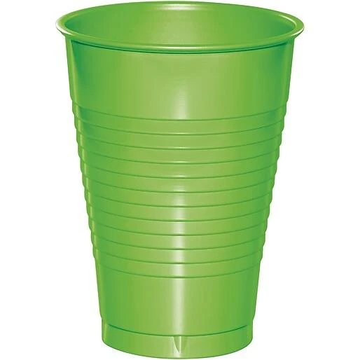 Touch Of Color Fresh Lime Green 12 Oz Plastic Cups, 20 Pk (28312371)