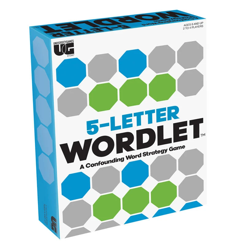 University Games 5 Letter Wordlet Game