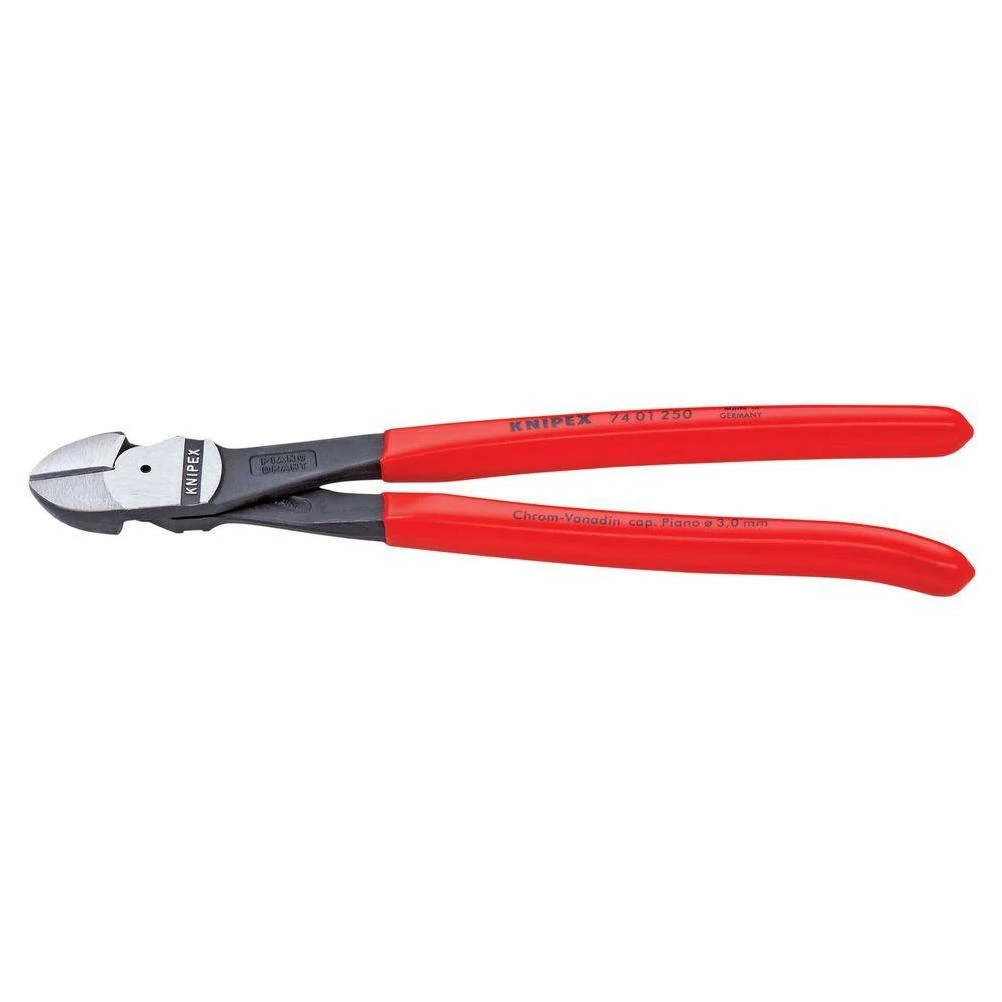 Heavy Duty Forged Steel 10 in. High Leverage Diagonal Cutters with 64 HRC Cutting Edge