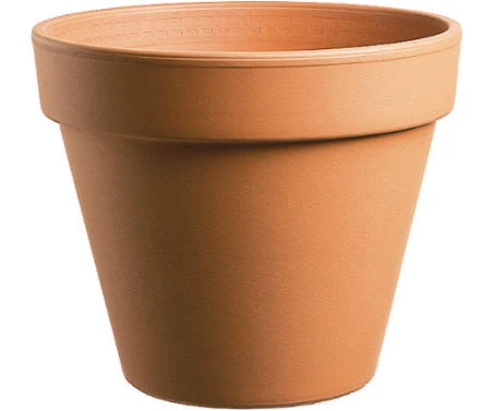 Tc0812sp 8 Inch Standard Clay Pot In Terra Cotta - Ideal For Gardening