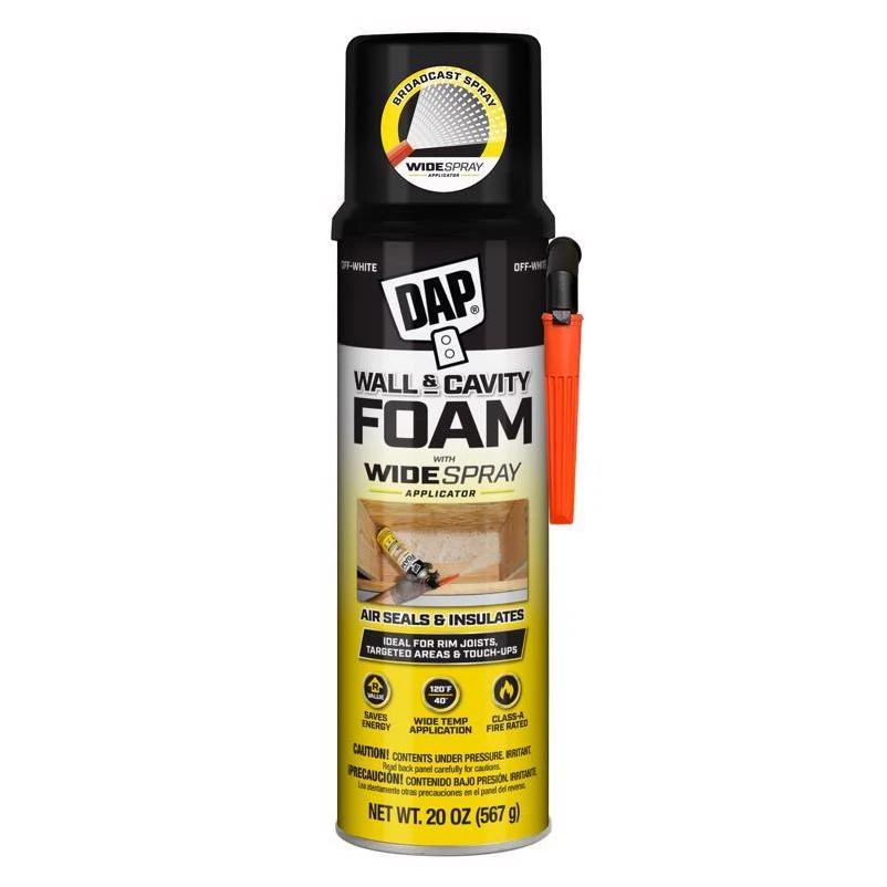 DAP Off-White Polyurethane Foam Wall & Cavity Foam Sealant 20 oz