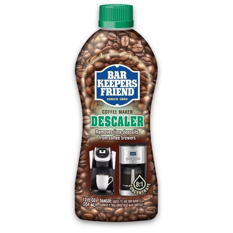 Bar Keepers Friend Coffee Maker Descaler 12 oz Liquid