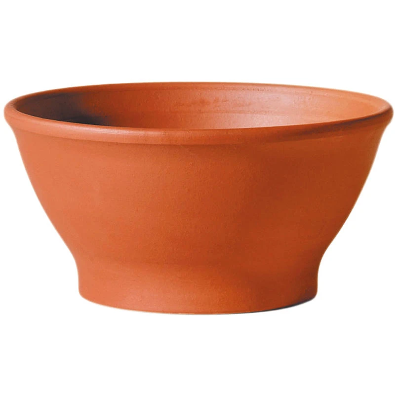 10.6 Inch Terracotta Bowl Planter For Indoor And Outdoor Use