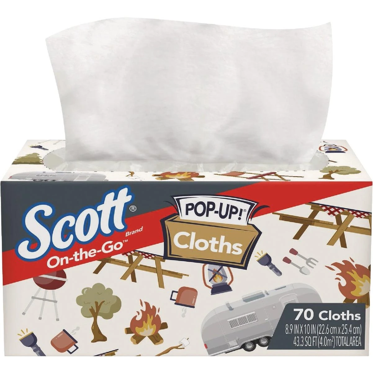 Scott On-The-Go Pop Up Cloth (70-Count)