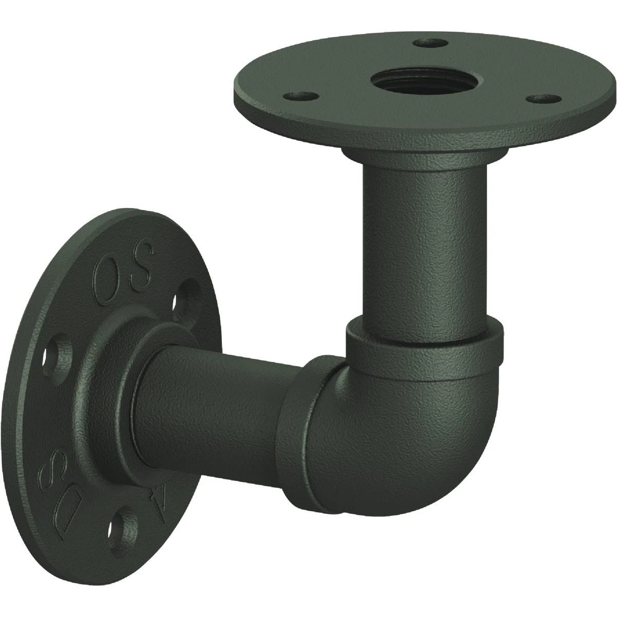 Knape & Vogt Birmingham 4 In. Industrial Elbow Pipe Shelf Bracket
