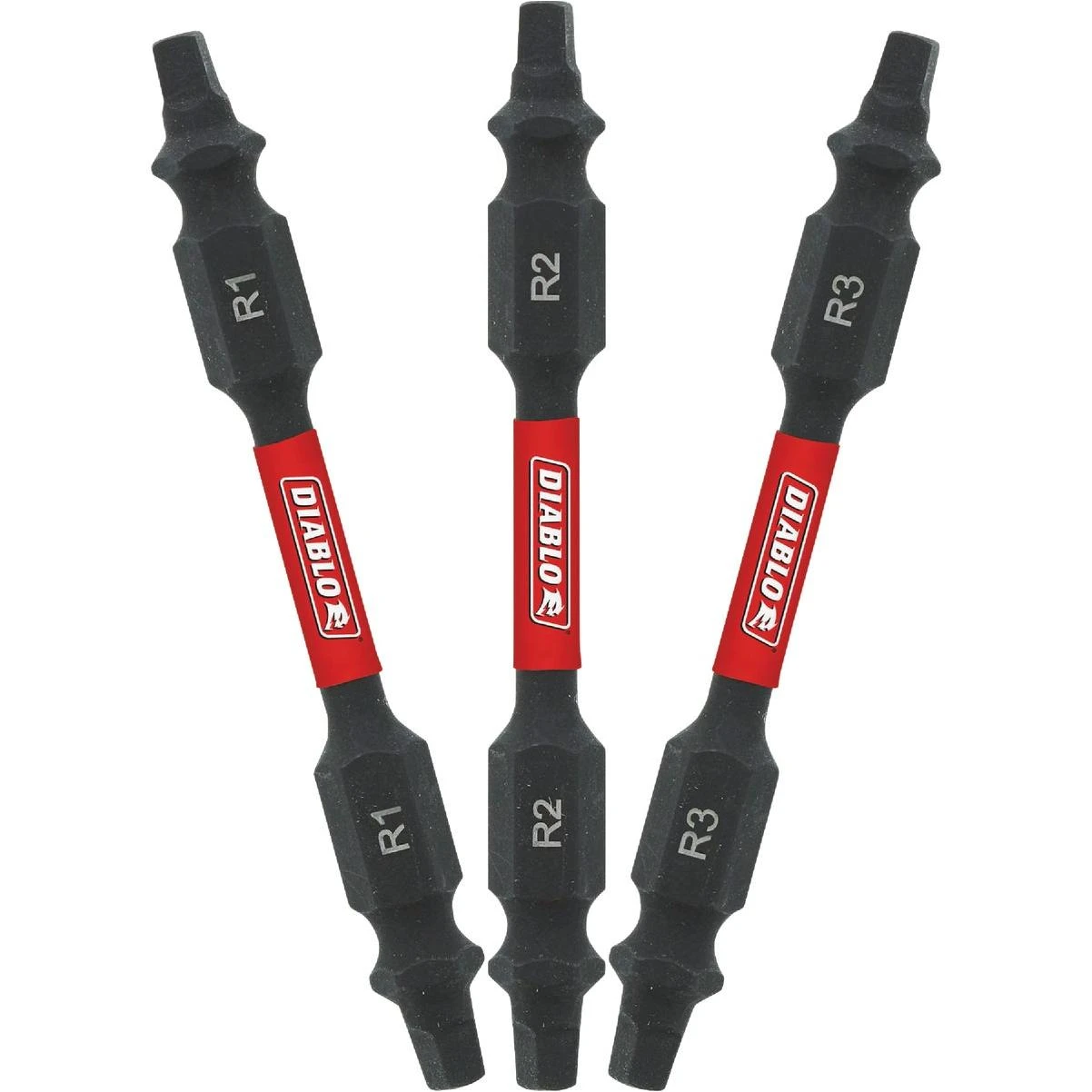 Diablo 2-1/2 In. Double-Ended Square Screwdriver Bit Set, Bulk