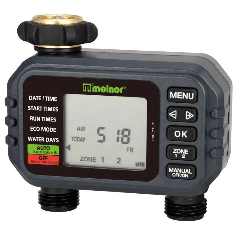 Melnor Programmable 2 Zone Digital Water Timer