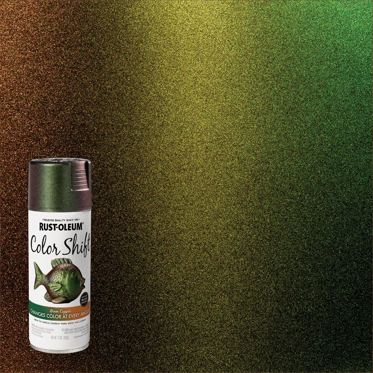 Rust-Oleum 11 Oz. Green Copper Color Shift Spray Paint