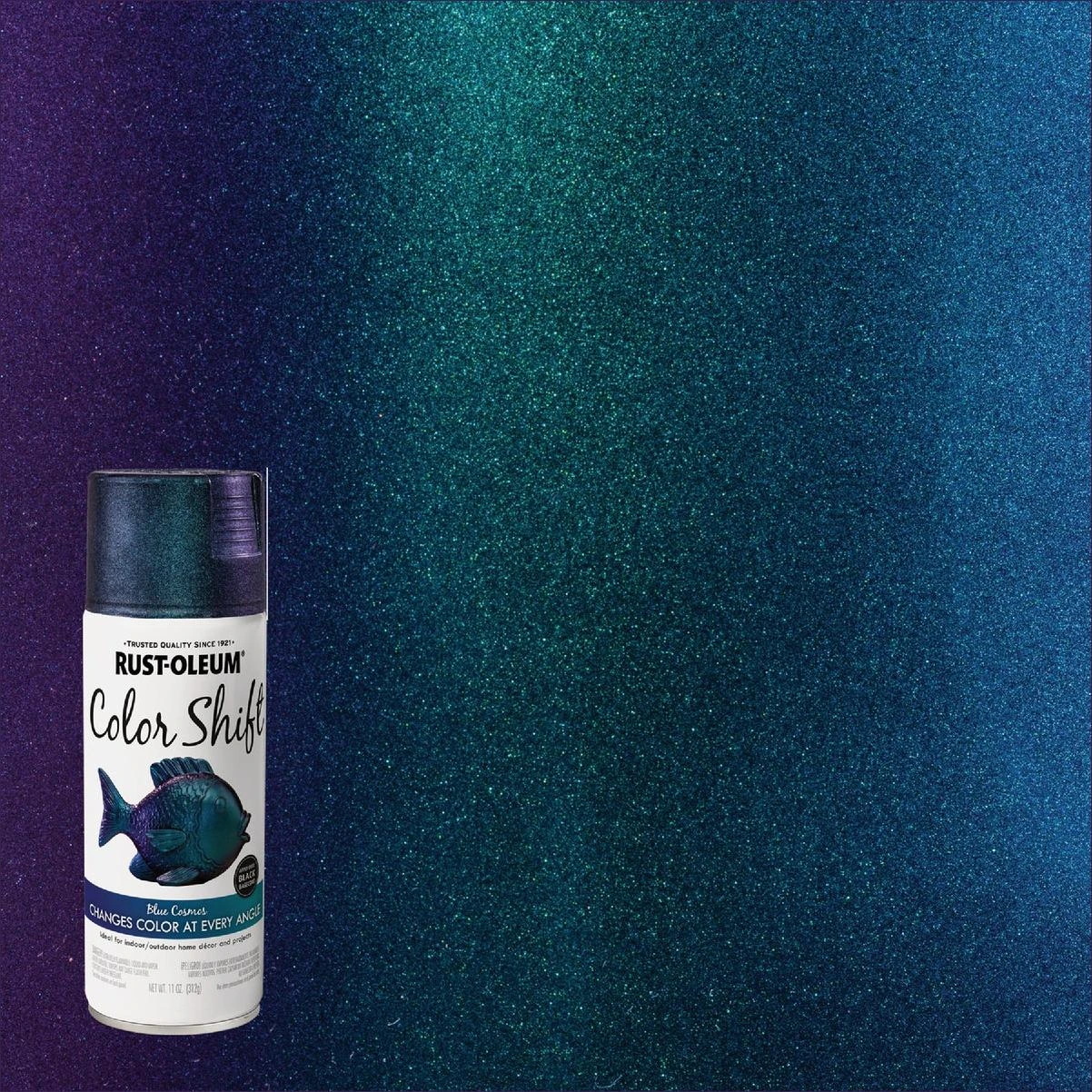 Rust-Oleum 11 Oz. Blue Cosmos Color Shift Spray Paint