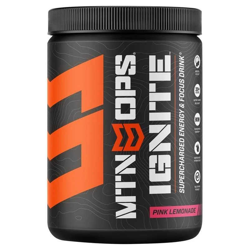 MTN OPS Ignite Pink Lemonade Energy Drink Mix