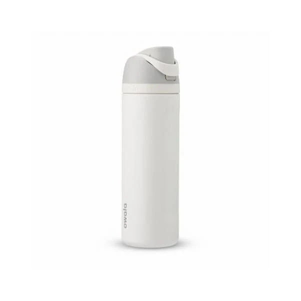 FreeSip Stainless Steel Water Bottle, Shy Marshmallow Color, 24 Ounce Capacity