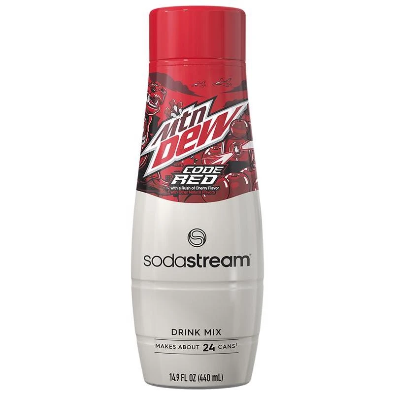 SodaStream Mountain Dew Code Red Cherry Soda Mix 440 ml 1 pk