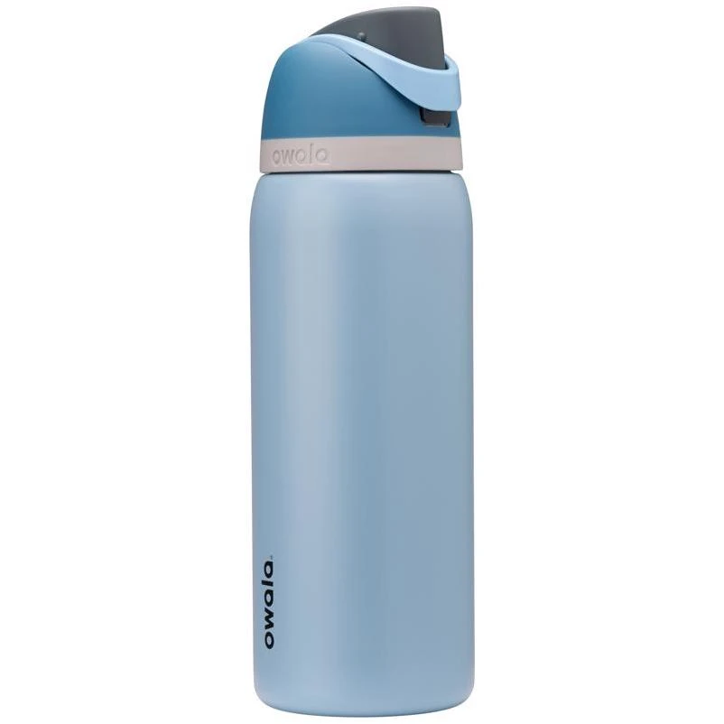 Owala FreeSip 32 oz Blue BPA Free Rainstorm Water Bottle with Spout Lid