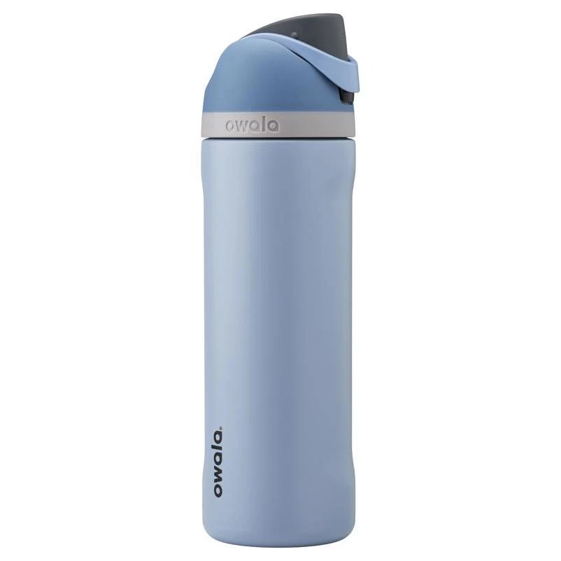Owala FreeSip 24 oz Blue BPA Free Rainstorm Water Bottle with Spout Lid