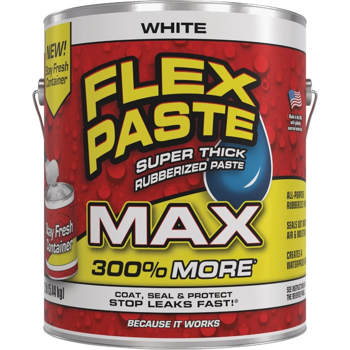 Flex Paste MAX 12 Lb. White Sealer