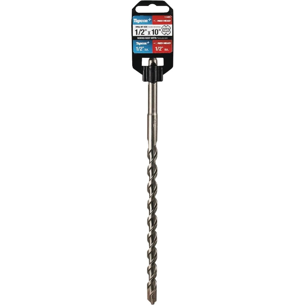 Tapcon 1/2 In. x 10 In. SDS-Plus Rotary Hammer Drill Bit