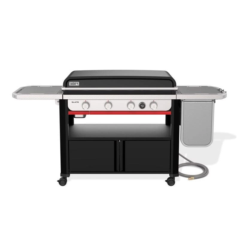 Weber Slate 36" Rust-Resistant 4 Burner Natural Gas Outdoor Griddle Black