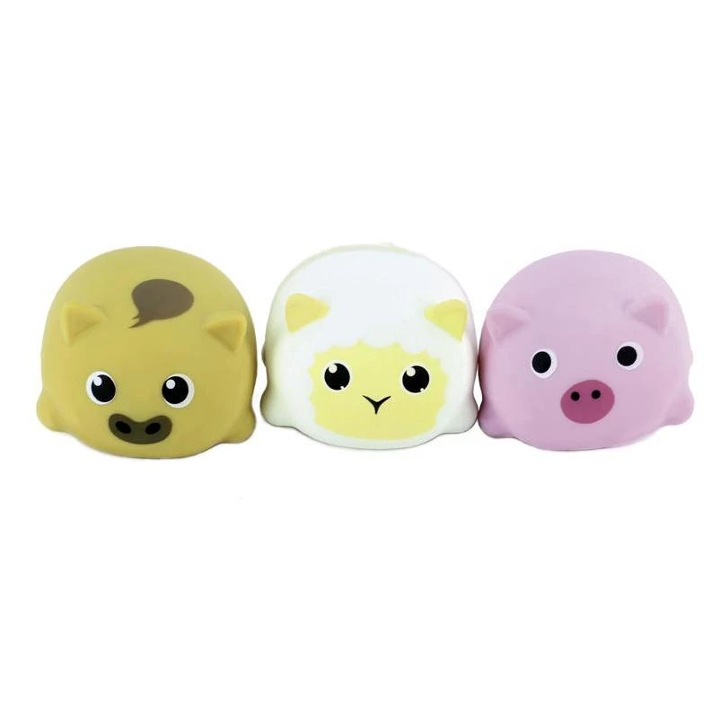 Keycraft Squidgy Farm Animal Multicolored – Soft Squeezable Toy