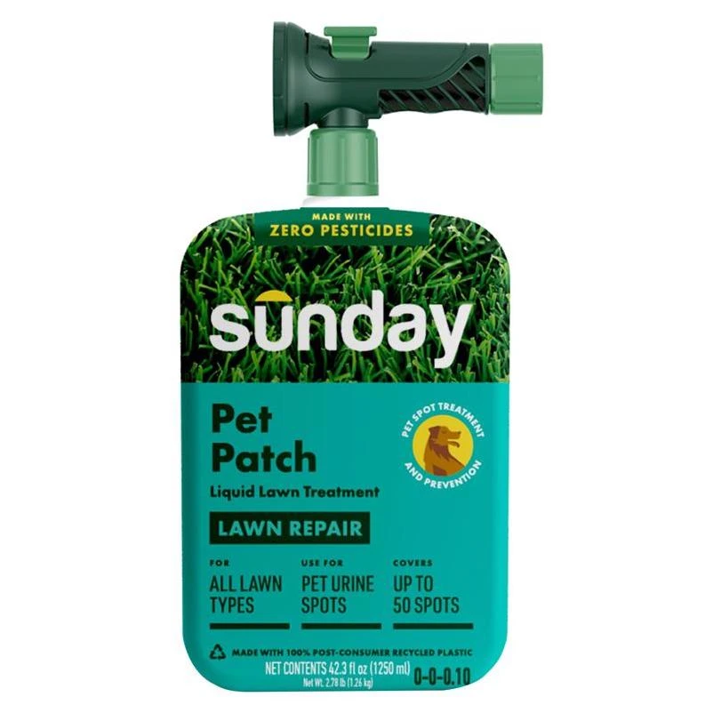 Sunday Pet Patch All-Purpose Lawn Fertilizer For All Grasses 2500 sq ft