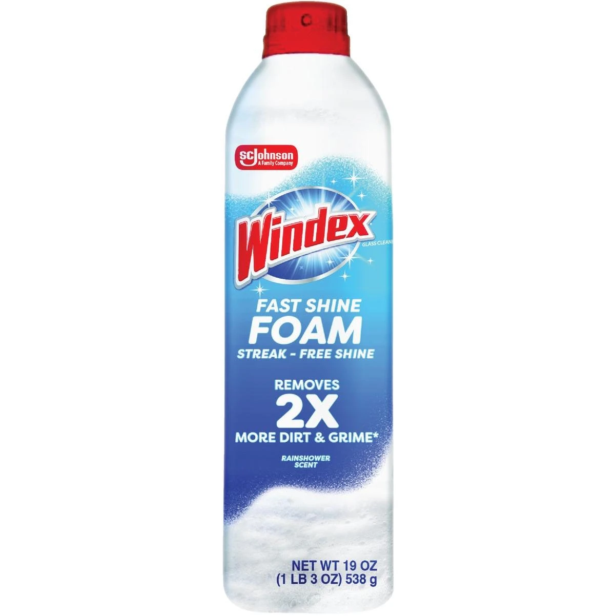 Windex 19 Oz. Fast Shine Foam Glass Cleaner