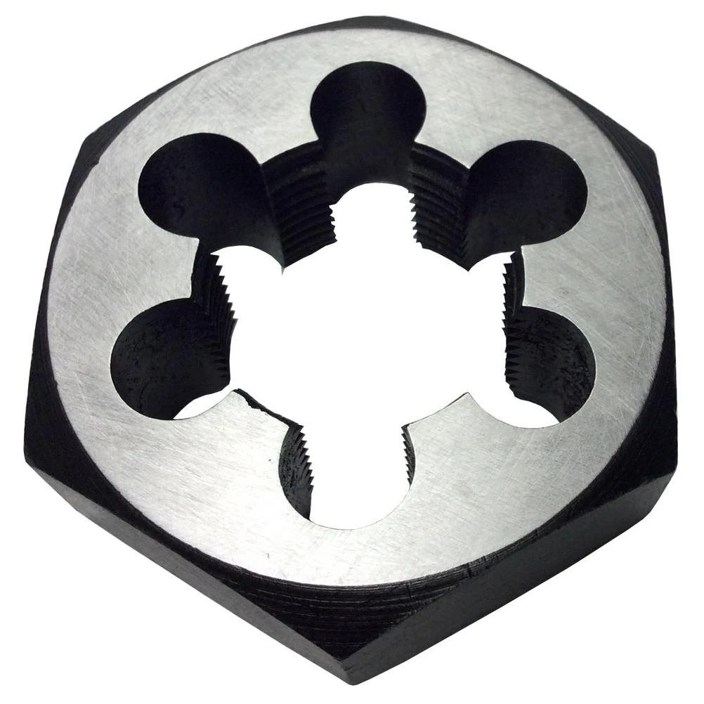 m27 x 1.5 in. Carbon Steel Hex Rethreading Die