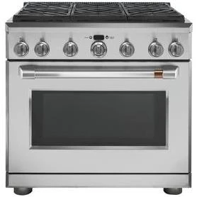 Cafe 36-in All Gas Professional Range with 6 Burners (Natural Gas)