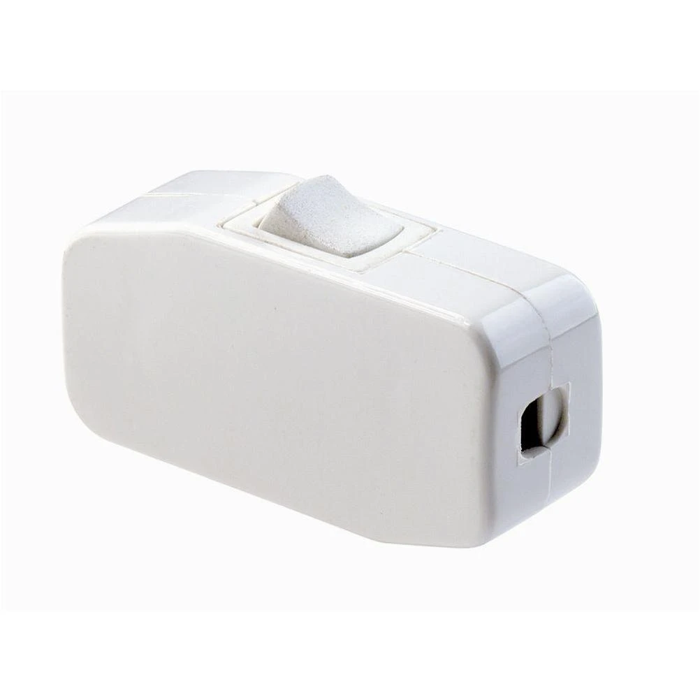 3 Amp Appliance Cord Switch, White