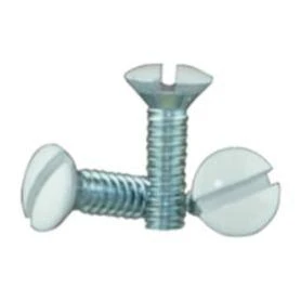 Eaton 10-Count #6 to 32 x 0.5-in White Wall Plate Screws
