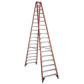 Werner 18-ft Fiberglass Type 1A - 300 lbs. Step Ladder