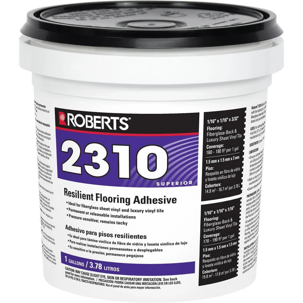2310 1 Gal. Premium Fiberglass and Luxury Vinyl Tile Glue Adhesive