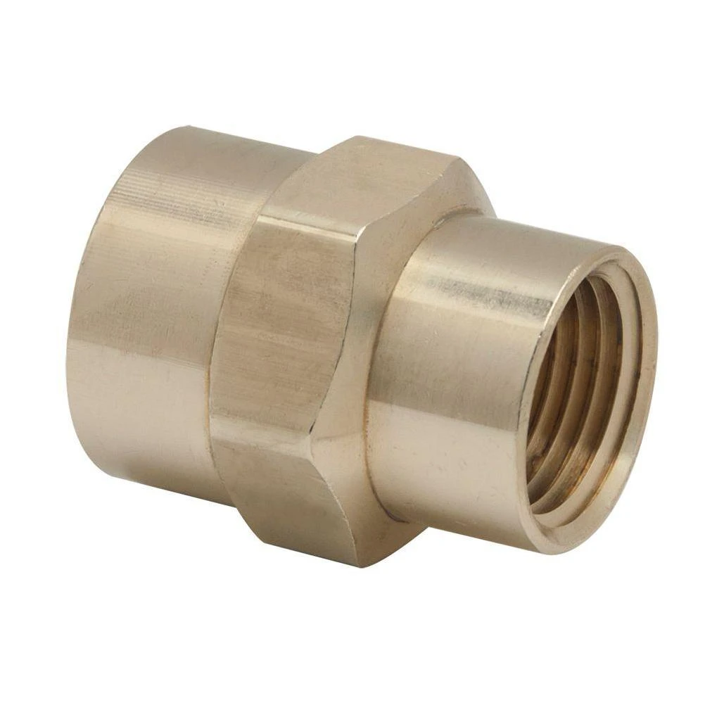 5/8 in. Female Flare x 1/2 in. FIP Brass Gas Fitting Adapter
