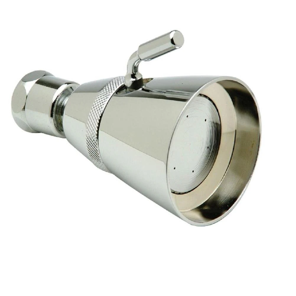 1-Spray 1.75 in. Adjustable Showerhead in Chrome