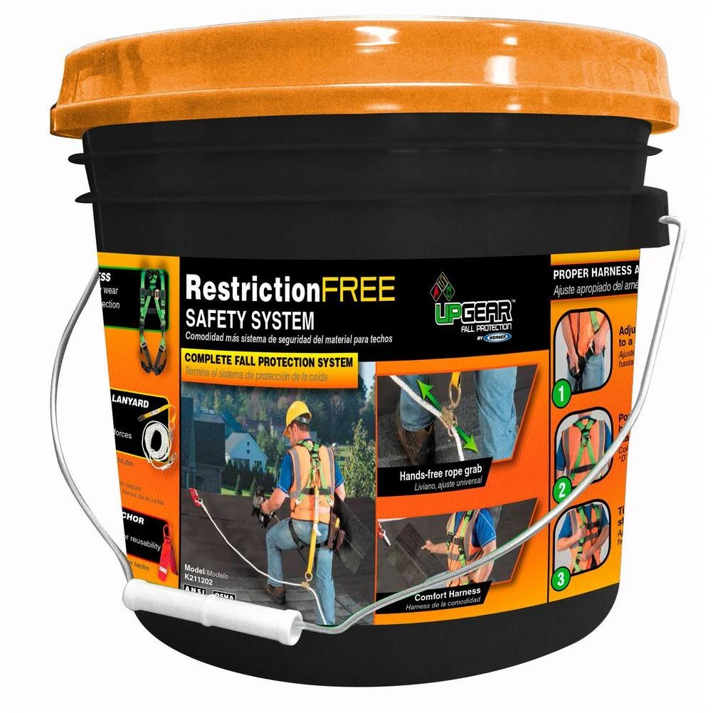 UpGear Restriction-Free Roofing Safety System