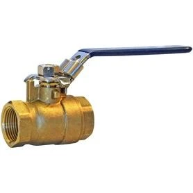 AMERICAN VALVE Brass 3/8-in FNPT x 3/8-in FNPT Ball Valve