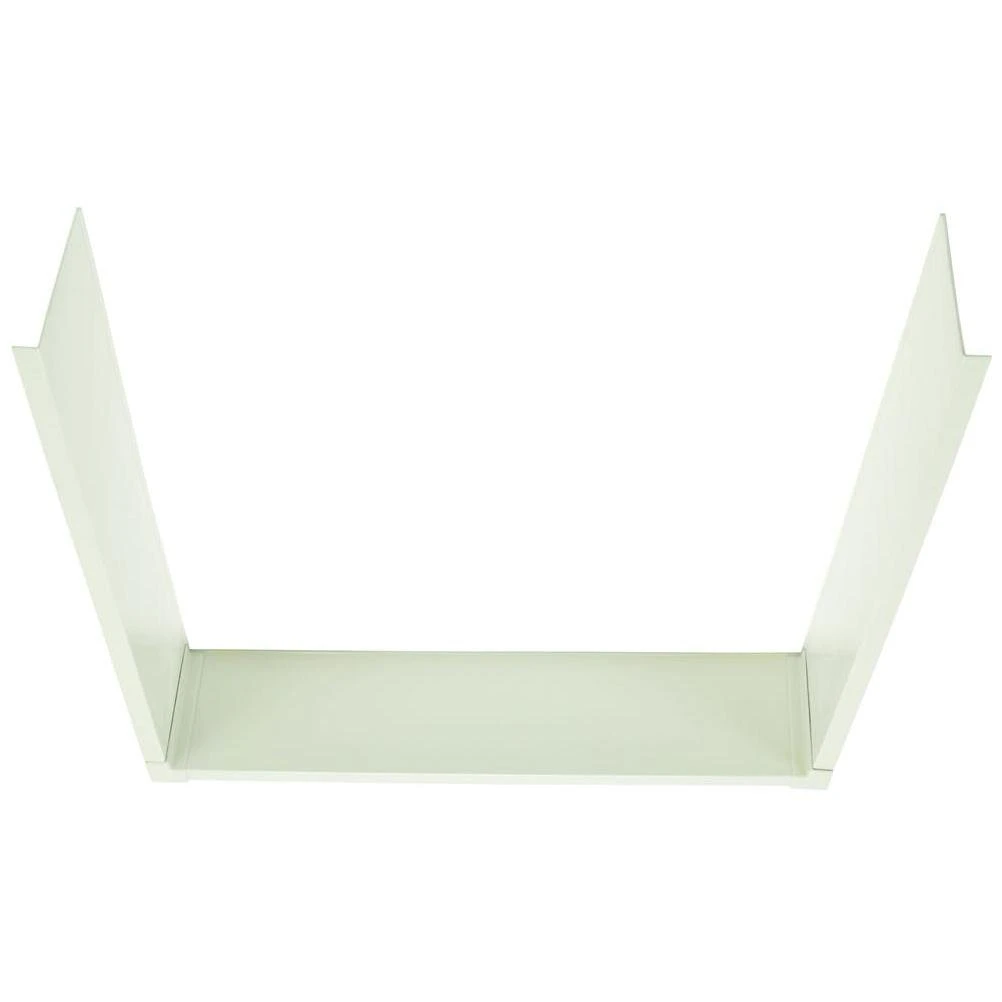Duratrim 8 in. x 8 in. x 36 in. 5-Piece Easy Up Adhesive Tub/Shower Window Panel in Bone