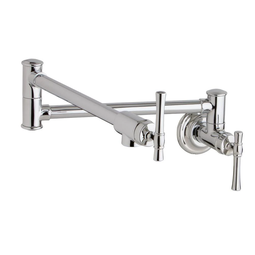 Explore Wall-Mounted Pot Filler in Chrome