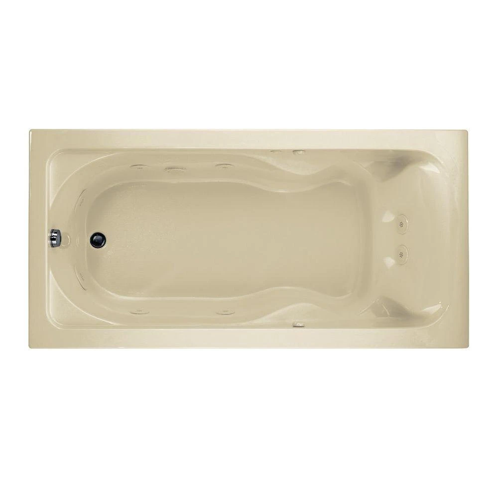 Cadet 72 in. x 36 in. Whirlpool Tub in Linen