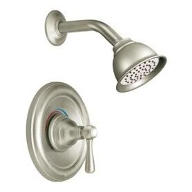 Moen Kingsley Brushed Nickel 1-Handle Shower Faucet