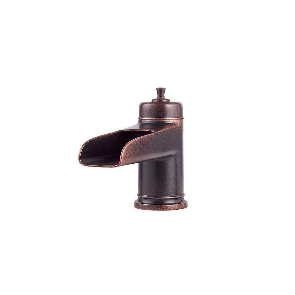 Ashfield 2-Handle Deck Mount Roman Tub Faucet Trim Kit in Rustic Bronze (Valve and Handles Not Included)