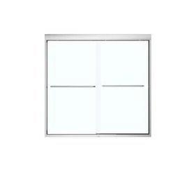 MAAX Aura 6 Tub Door 59-in W x 57-in H Polished Chrome Bathtub Door