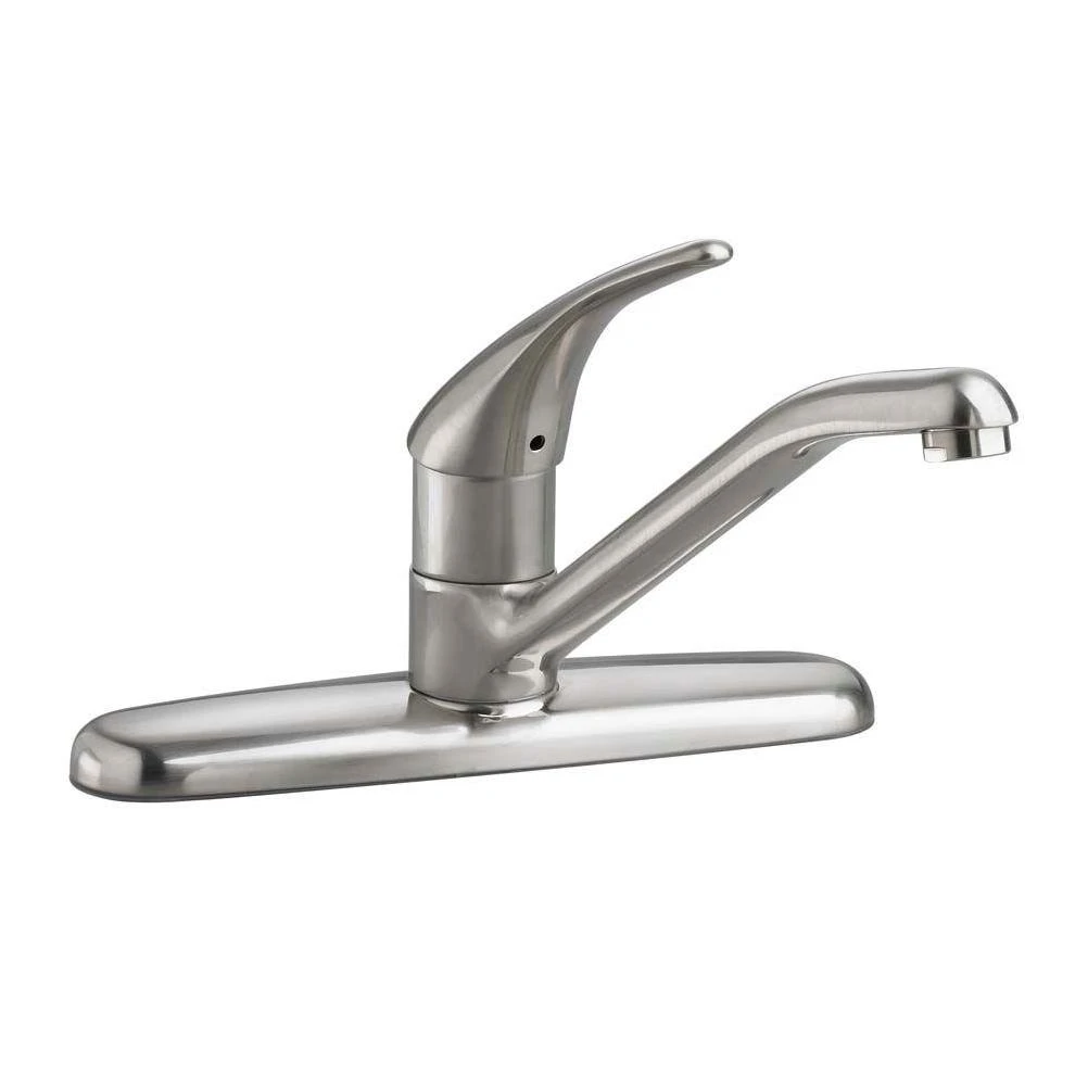 Colony Soft Single-Handle Standard Kitchen Faucet in Stainless Steel