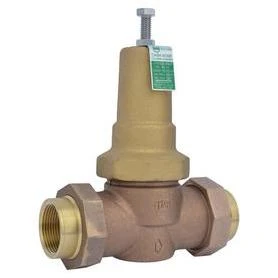Cash Acme EB45 Brass 1-1/4-in FNPT Pressure Regulator Valve